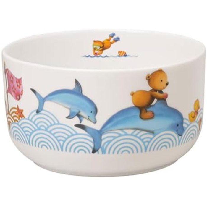Дитячий столовий прилад Villeroy & Boch Kinderbesteck, набір - 4 шт (миска, кольоровий)