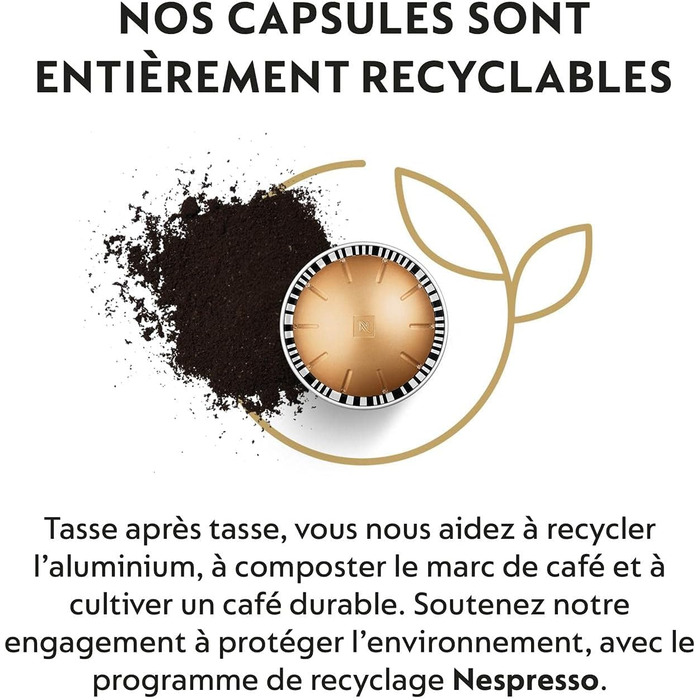 Капсули Nespresso Vertuo Melozio, 60 шт. (6 шт. в упаковці)