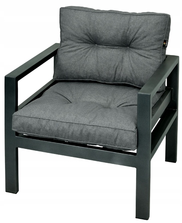 Подушка Ampo 60 x 60 x 12 см, сіра