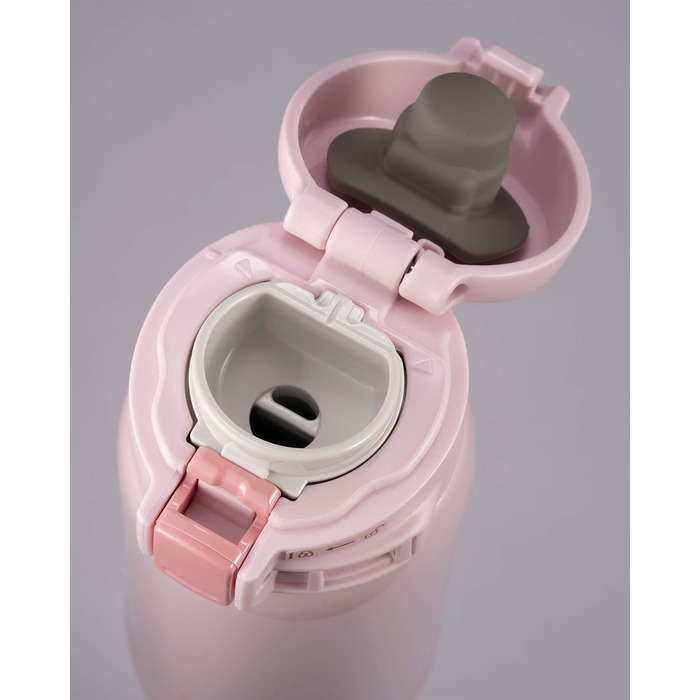 Zojirushi Stainless Steel Thermobecher - Insulated Flask, Leak-Proof, 355ml - Blue & Pearl Pink