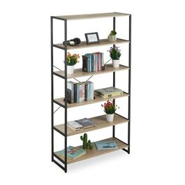 Relaxdays 6-Tier Industrial Storage Rack