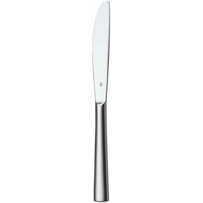 WMF Philadelphia Cutlery Set, 6 Persons, 30 Pieces, Monobloc Knives, Polished Cromargan Stainless Steel, Shiny, Dishwasher Safe, Single