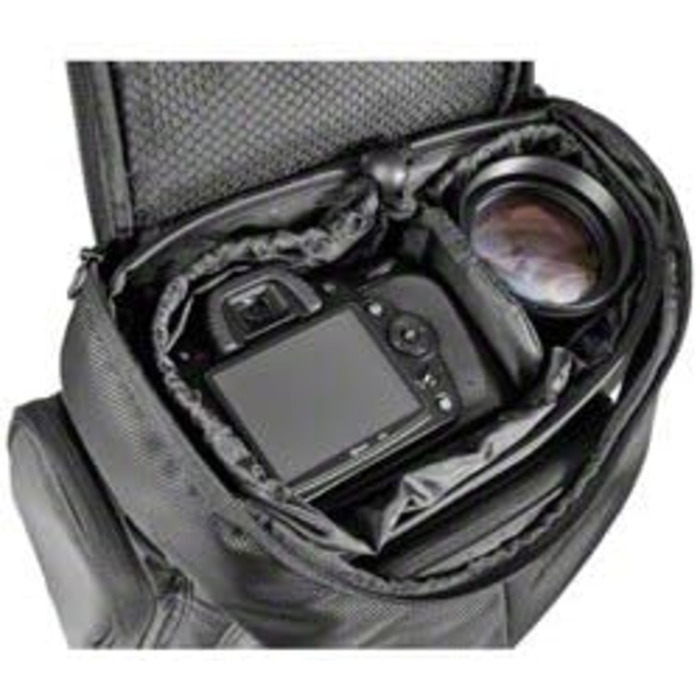 Сумка Mantona Premium для DSLR та DSLM камер (Kameratasche), чорна/металік