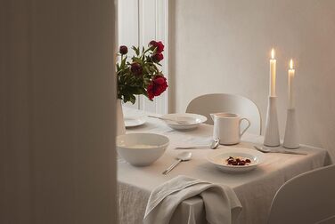 Eva-Trio | Butter Dish with Lid Nova | Keep your butter elegantly and hygienically in a porcelain jar with a wooden lid | Legio Tableware
