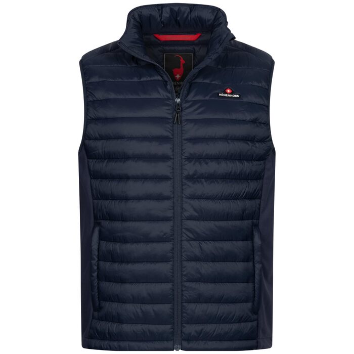 Чоловіча гірська жилетка Höhenhorn Dolden Hybrid - спортивна степна куртка, темно-синього кольору