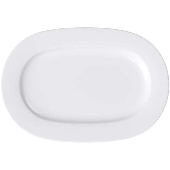 Villeroy & Boch - Royal Oval Plate, large serving platter made of high-quality premium bone china, dishwasher-safe, 41 cm