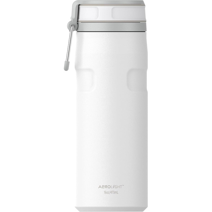 Термопляшка STANLEY 1913 IceFlow Twist Flip 0.47л, Frost — герметична, зі сталі, BPA-free, для напоїв