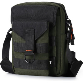 Поясна сумка Bauchtasche SZSYCN для чоловіків та жінок, спортивна фанна-пак для активного відпочинку, подорожей, прогулянок з собакою (зелена)