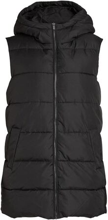Жилет VILA Vitate S/L з наповнювачем, чорний (Black)