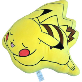 Подушка Pokémon Пікачу сплячий, м'яка плюшева, 50x45 см, ліцензія