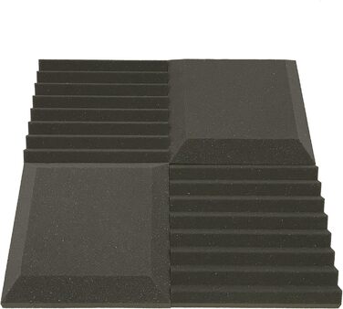 Акустичні шумопоглинаючі панелі Studio-Dämmplatten від Advanced Acoustics, пінополіуретан, 30.5 см, NRC 0.80 (1.48 кв.м), 16 шт.