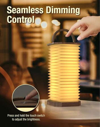 Настільна лампа для спальні з регулюванням висоти та яскравістю, тепле світло, для читання, офісу, дому, студентського гуртожитку