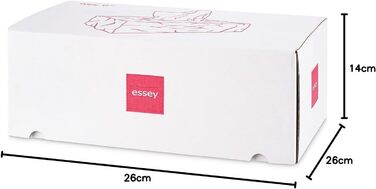 Essey Design Cosmetic Tissue Box Wipy Cube II, rectangular tissue dispenser