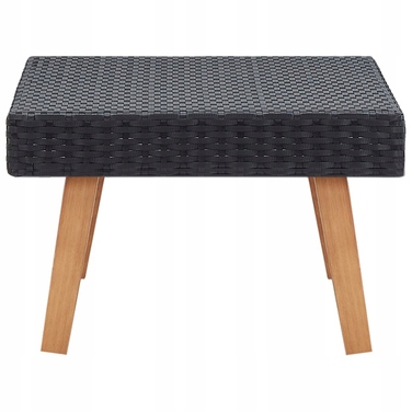 Прямокутний пластиковий стіл VidaXL, 70 x 50 x 33 см
