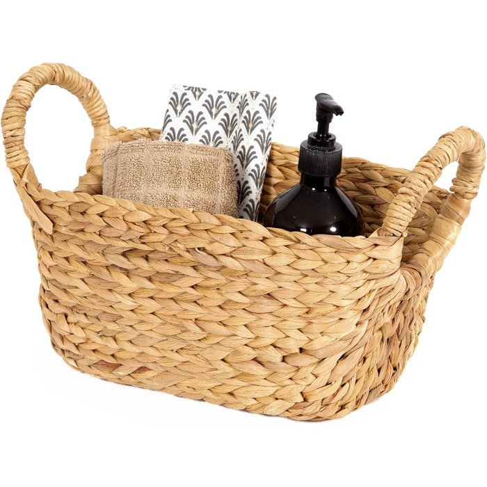 Copactor Storage Basket Natural 40 x 23 x H.26 c RAN6824 (Light Wood, S)