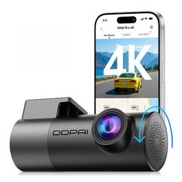 Автомобільний відеореєстратор DDPAI MINI Pro 4K 2160P з нічним баченням, 360° поворотом, WiFi 6, G-сенсором та цілодобовим моніторингом паркування
