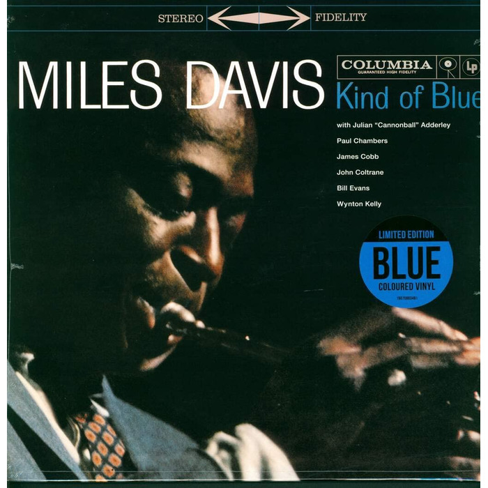 Miles Davis Kind of Blue – Вінілова платівка LP (180 г, оригінальне видання)