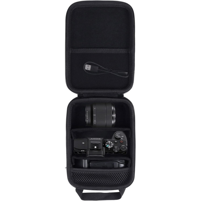 Чохол-сумка Aenllosi для Sony Alpha 6000/6300/6400/6500/6700/7 II III IV 7R-V (чорний)