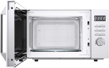 Мікрохвильова піч Daewoo MD-FC206SB 20L, 700W, чорний колір (Solo, срібло)