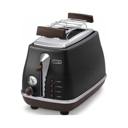 Тостер De'Longhi CTOV 2103.BK, чорний, 900 Вт