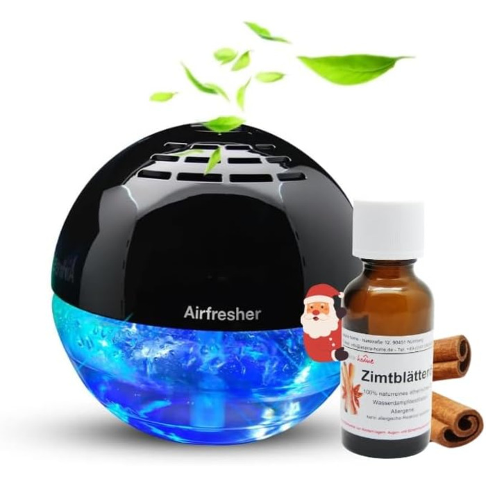 LURA Air Freshener Humidifier Diffuser Room Air Purifier with Cinnamon Leaf Oil.