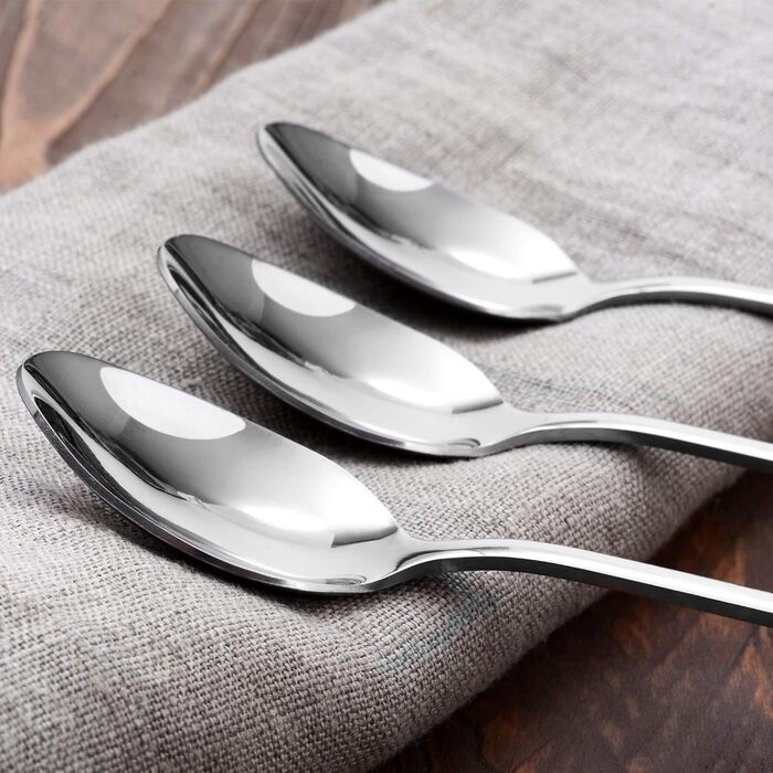 Набір ложок для лате макіато GRÄWE Königstein Silber, нержавіюча сталь, 6 шт.