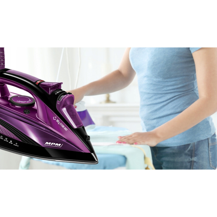 Парова праска з керамічною підошвою MPM MZE-21/RS