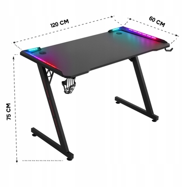 Ігровий стіл Defender, 120 x 74 x 60 см