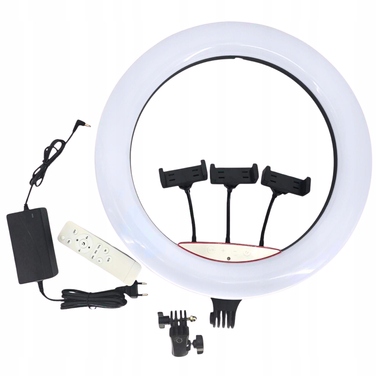 Кільцева лампа Pixel LED 200 Вт, 45 см, з пультом керування та штативом 200 см