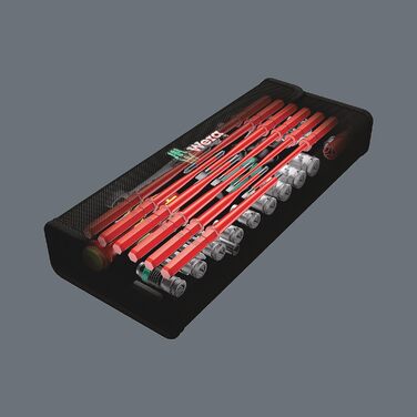 Набір інструментів Wera Kraftform Kompakt W1, 35 предметів, 1/4