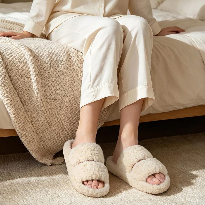 Жіночі м'які капці RockDove з ефектом пам'яті (Memory Foam), бежеві, розмір 36/37 EU