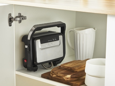 Електричний контактний гриль Tefal GC270D10, сріблястий/сірий, 1000 Вт