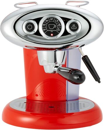 illy Coffee, Espresso Machine for Iperespresso Capsules X7.1 Red