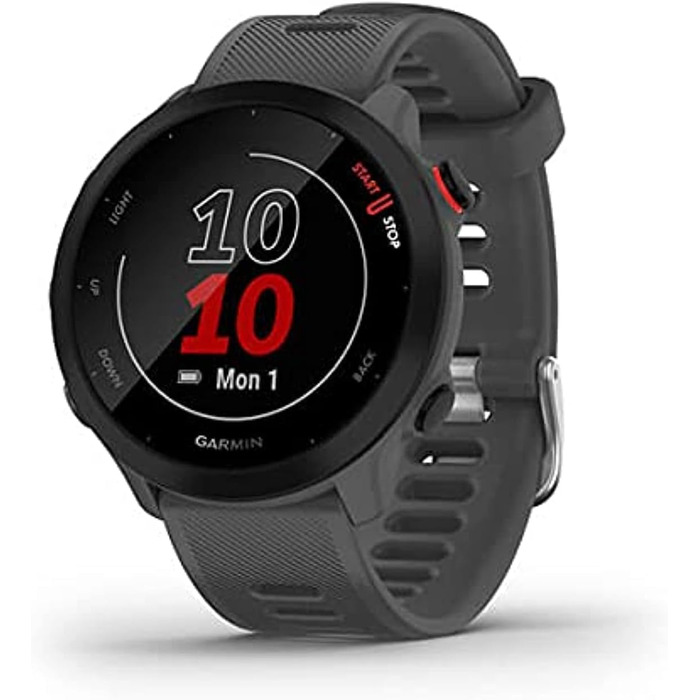 Garmin Forerunner 55 Monterra Grey - GPS-годинник для бігу та фітнесу, 010-02562-13