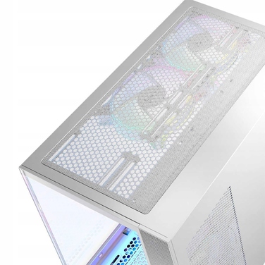 Корпус Modecom VOLCNO PANORAMA APEX ARGB Midi Tower, білий