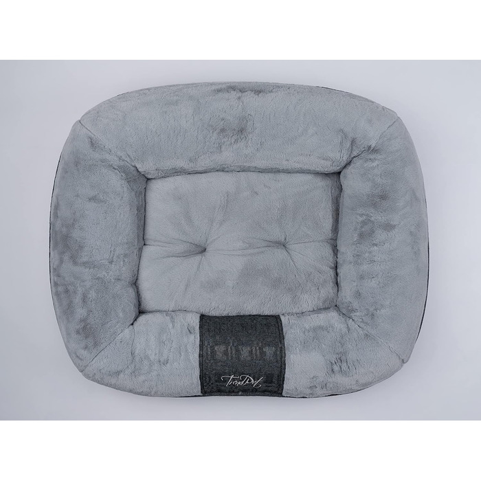 LunaLounge Snuggle Bed for Dogs and Cats in 3 Sizes and Colors (L, Grey)