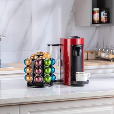 Організатор для капсул Nespresso Vertuo Carousel – чорний (60+ капсул)