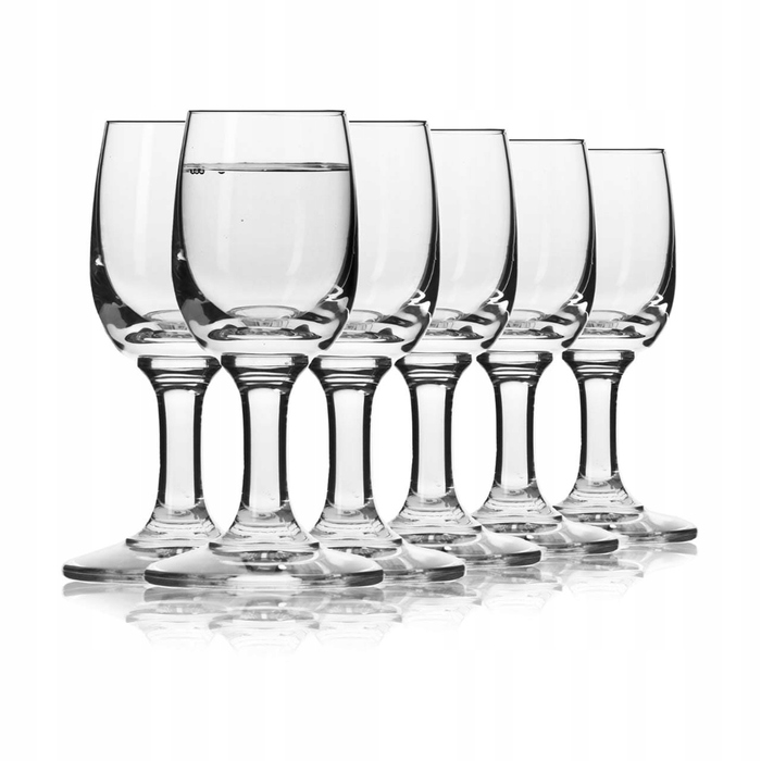 Стопки для горілки Krosno Epicure, прозорі, 35 мл, 6 шт.