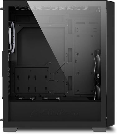 Sharkoon VS8 RGB Midi ATX корпус для ПК, чорний