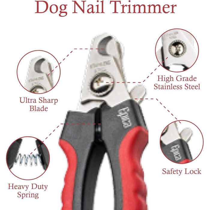 Професійні ножиці для грумінгу тварин Epica Nr.1 – для собак середніх та великих порід, ML Pet Clipper (Small)