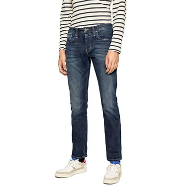 Джинси чоловічі Pepe Jeans Kingston Zip, сині (Denim-z45), 32W/32L