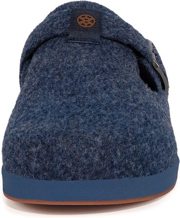 Фетрові тапочки Sisttke для дому, чоловічі/жіночі, зимові, закриті, з супінатором, темно-синій, 36 EU