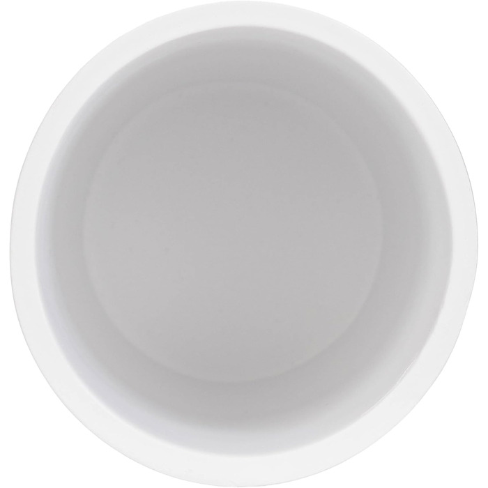 Набір для туалету KADAX: щітка для унітазу з тримачем, комплект для ванної кімнати, без свердління (круглий, білий)