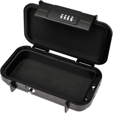 Портативний сейф HMF 318-02 з кодовим замком, вологостійкий міні-сейф з мотузкою, 23,5 x 14,5 x 5,8 см