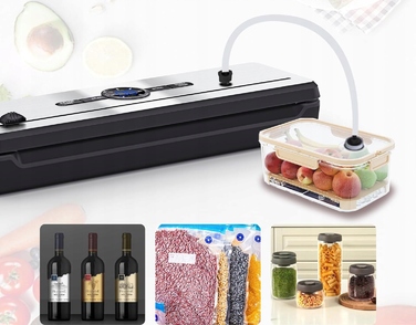 Автоматичний вакууматор для продуктів 130 Вт + набір пакетів