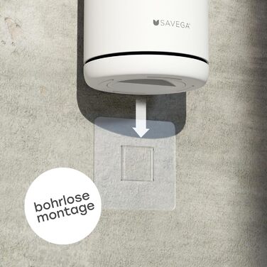 Силіконова щітка для унітазу на стіну - без свердління - комплект для ванної кімнати