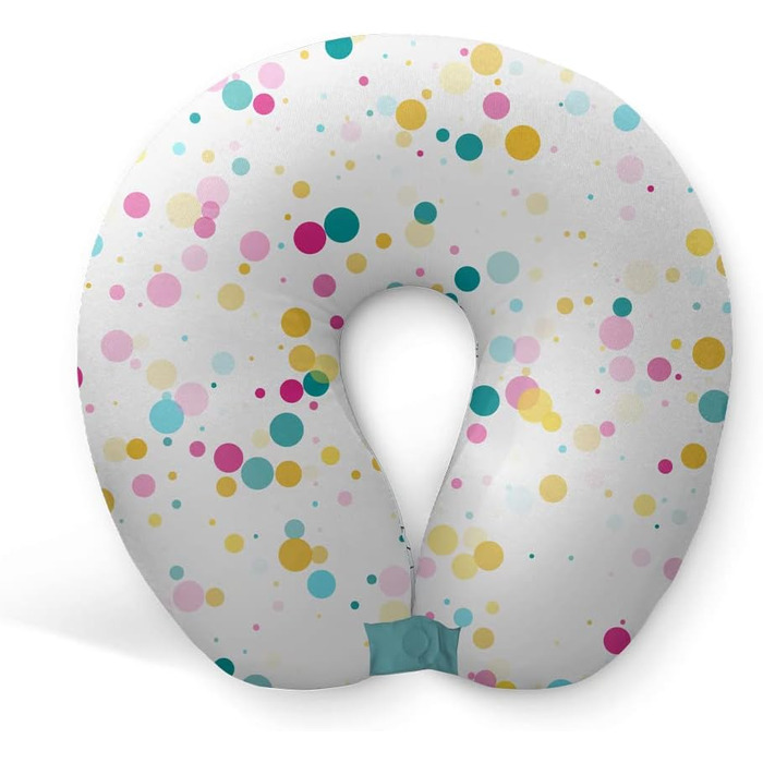 Подушка для подорожей I-TOTAL® з м'якою підтримкою шиї (Bubbles)