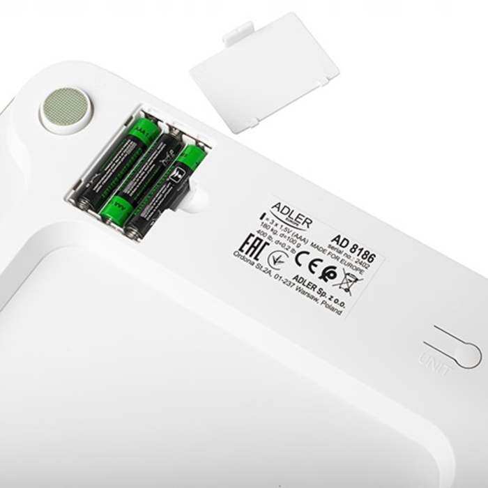 Ваги для ванної кімнати ADLER SMARTSCALE