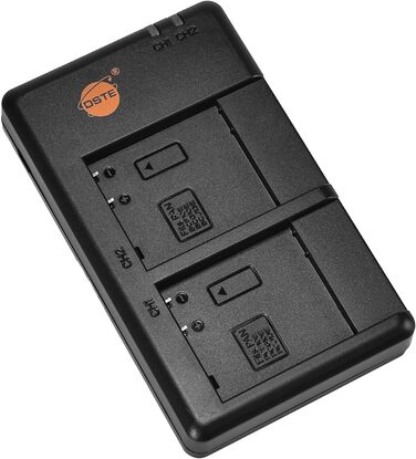 Зарядний пристрій DSTE для акумуляторів Panasonic DMW-BCF10E, DMW-BCG10, DMW-BCJ13E, CGA-S/106B, DMW-BCG10E, DMW-BCG10PP, DMW-BCJ13PP - Dual USB, швидка зарядка