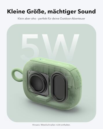 Anker Soundcore Select 4 Go Bluetooth колонка портативна міні водонепроникна IP69 зелена